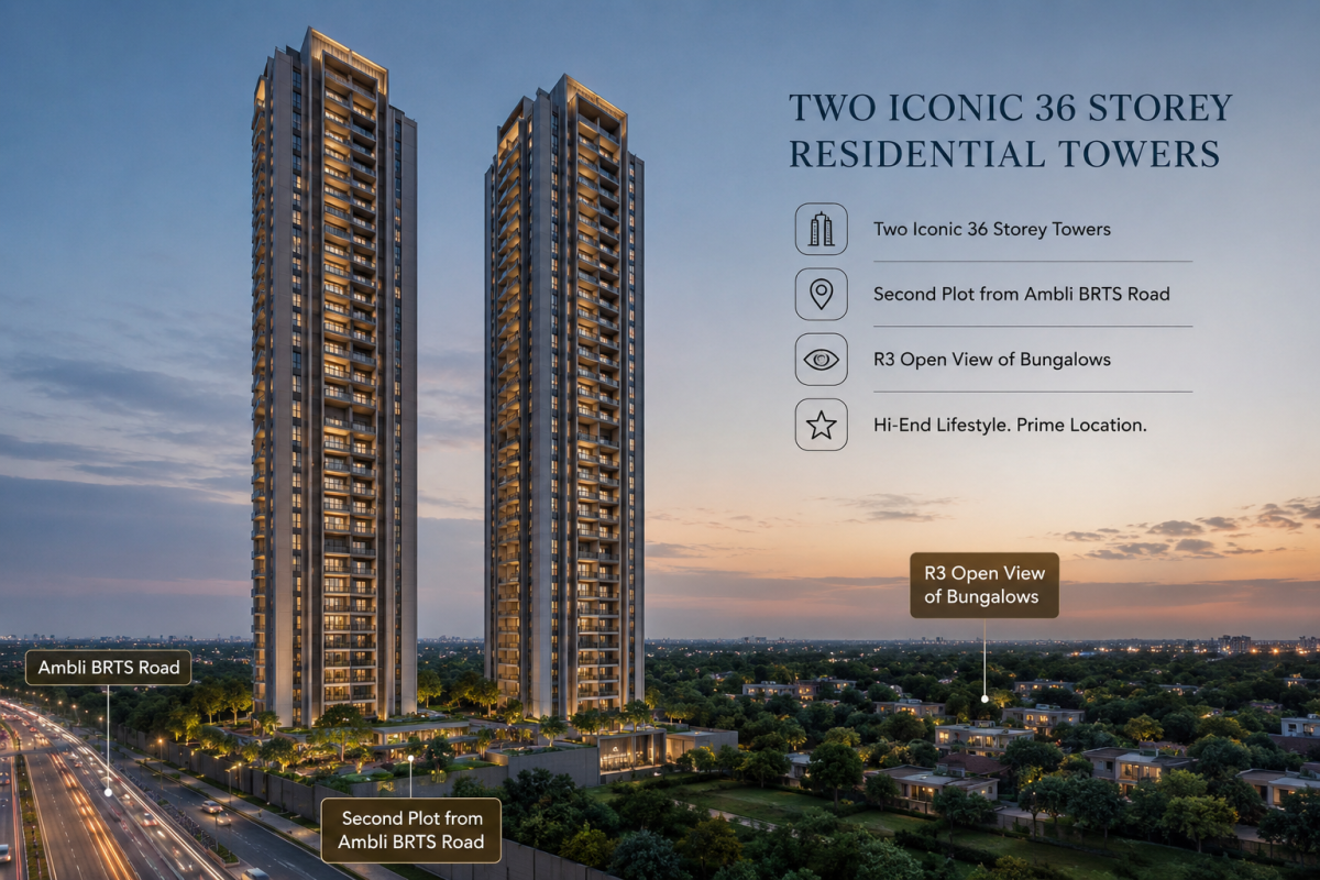 Swati ambli prelaunch luxury residential apartments for sale in Ambli, Ahmedabad Pre-launch